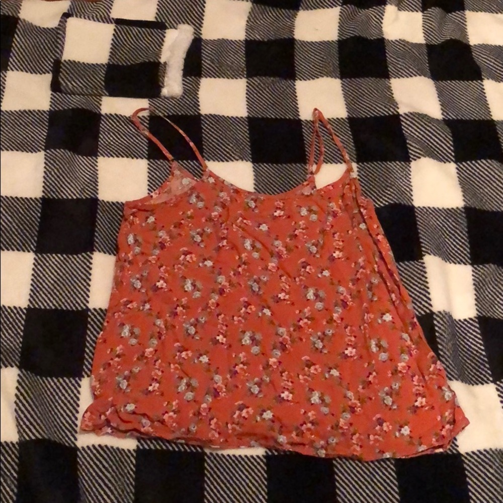 Floral tank top